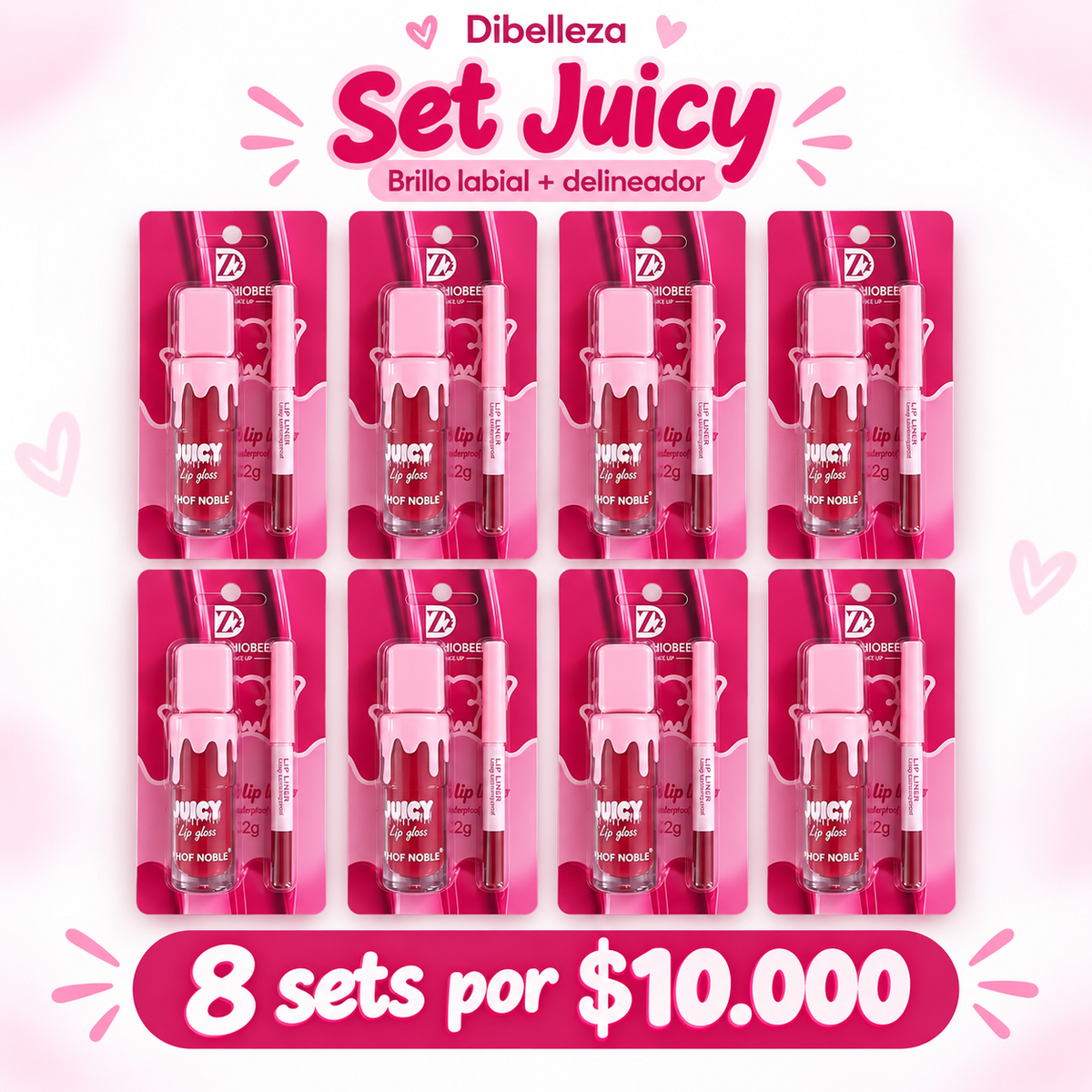 Box 8 set de labiales