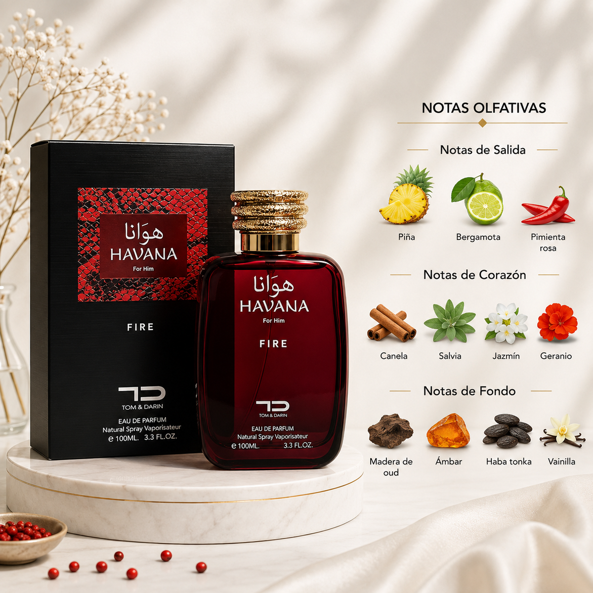 Efolia Ehad Fire EDP 100 ML (H)