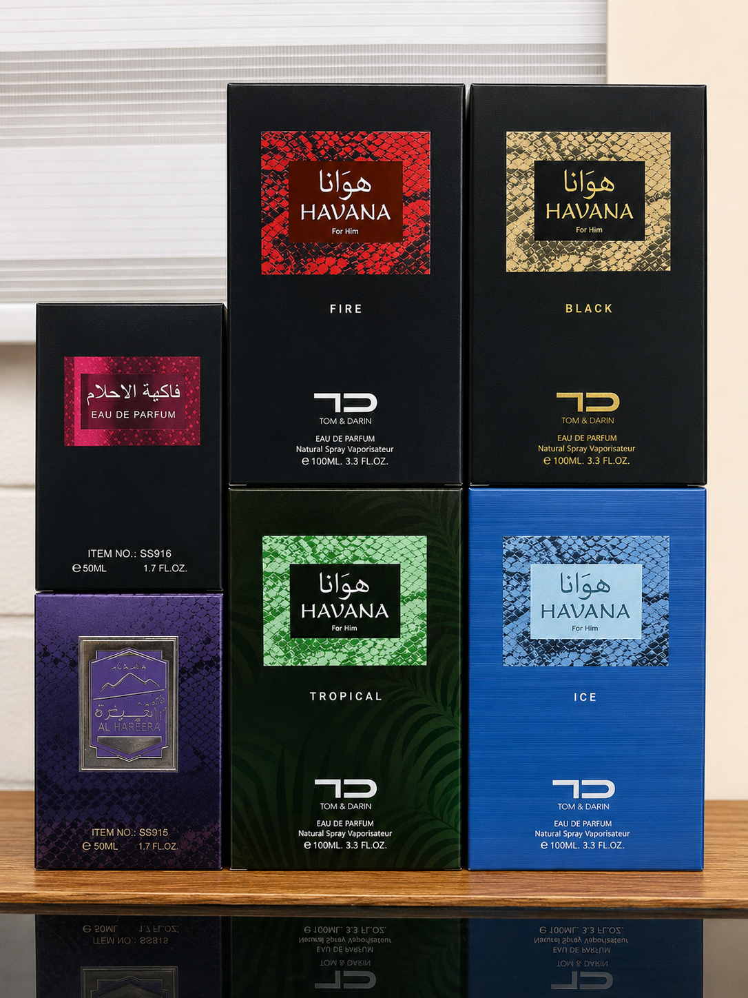 Box 6 perfumes Hawas