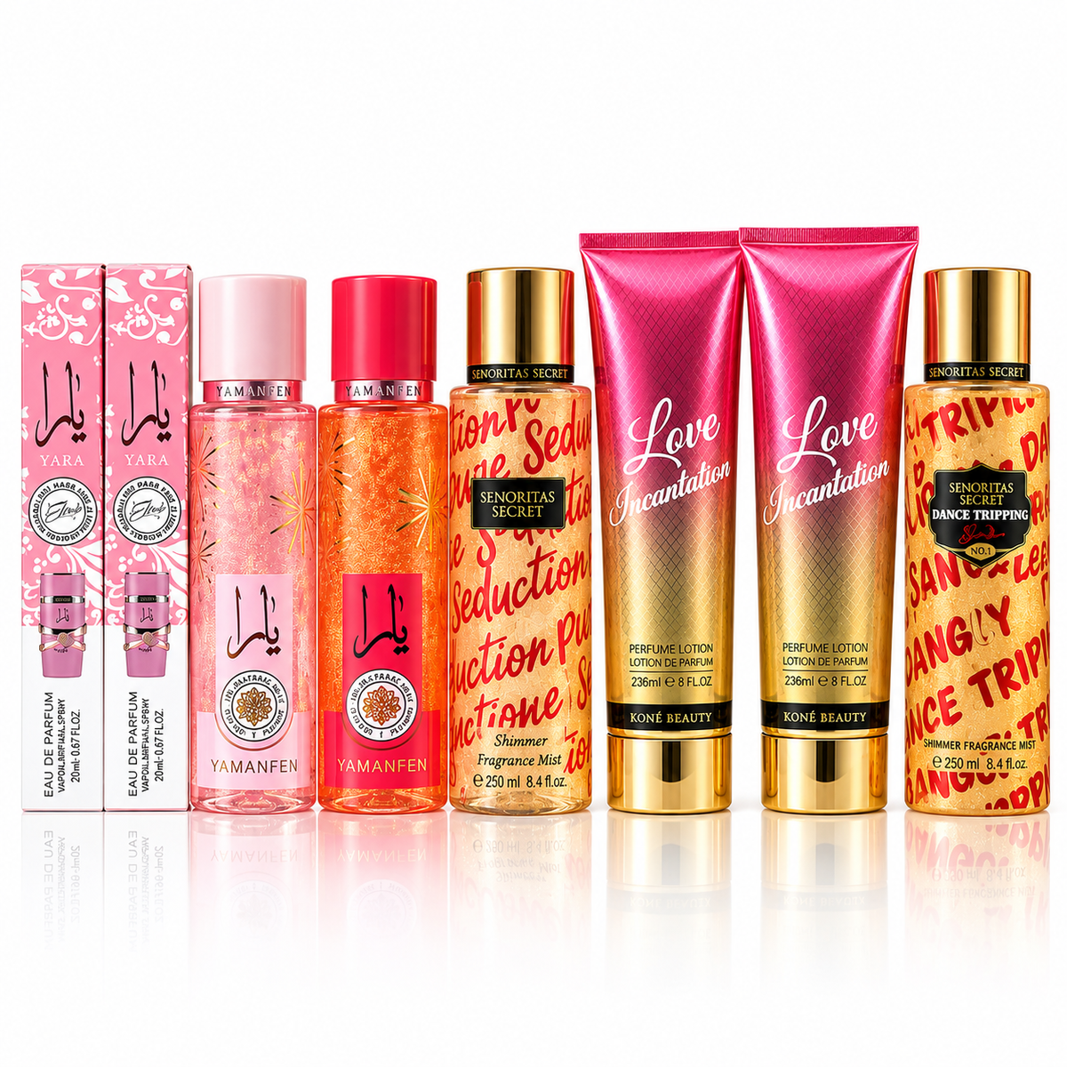 8 fragancias dupe yara + victoria secret