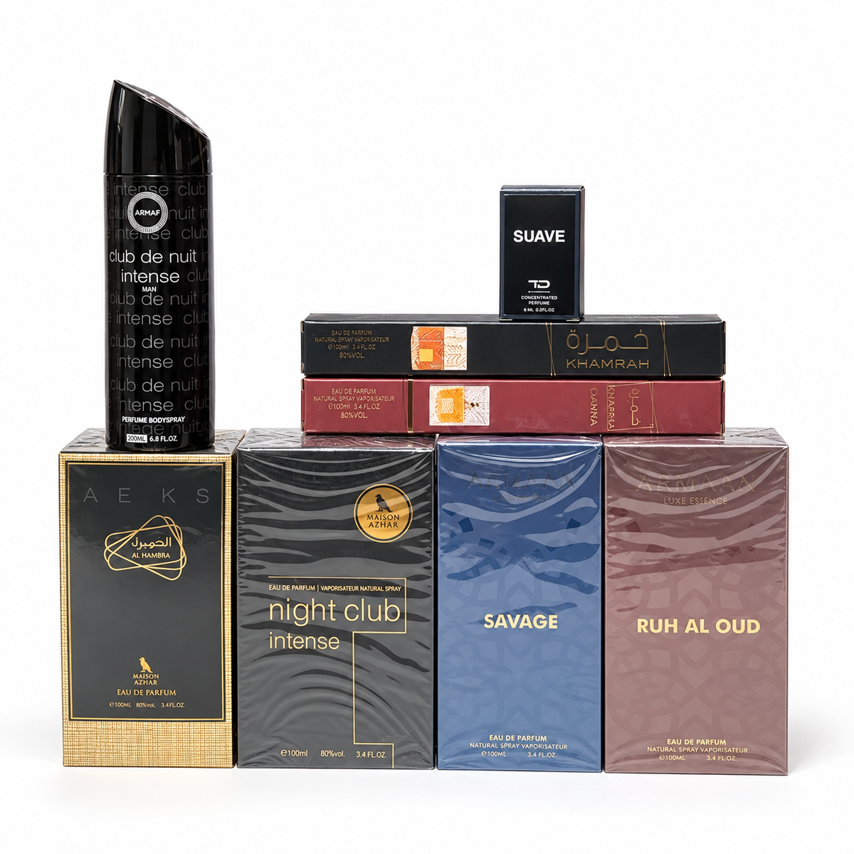 Box 8 perfumes de varón