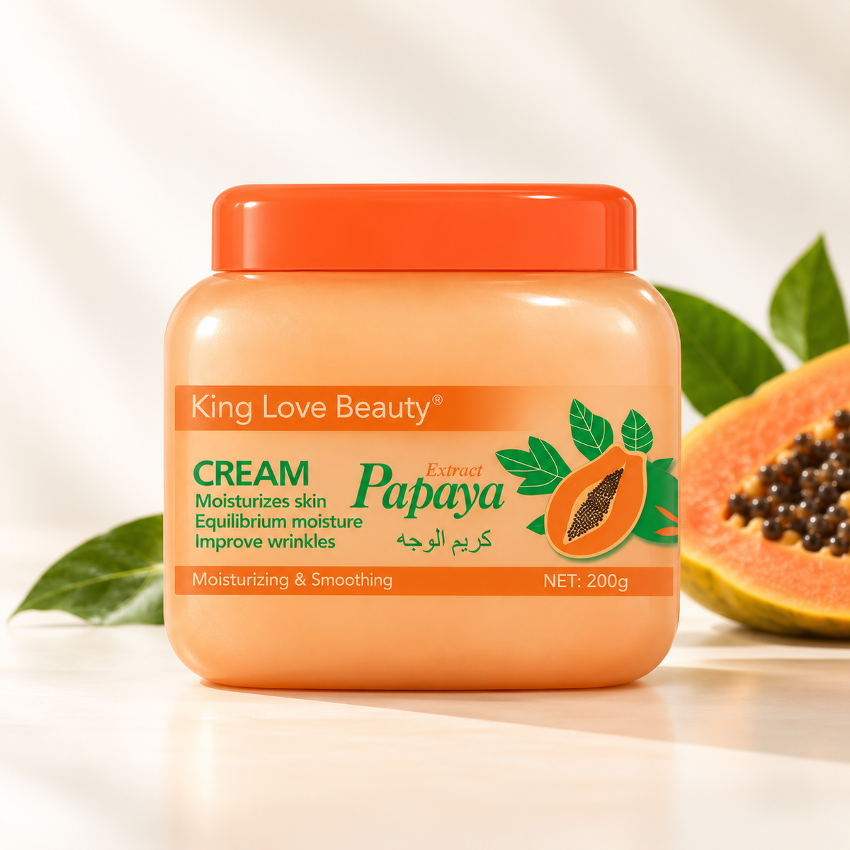 Crema facial de papaya 200 g