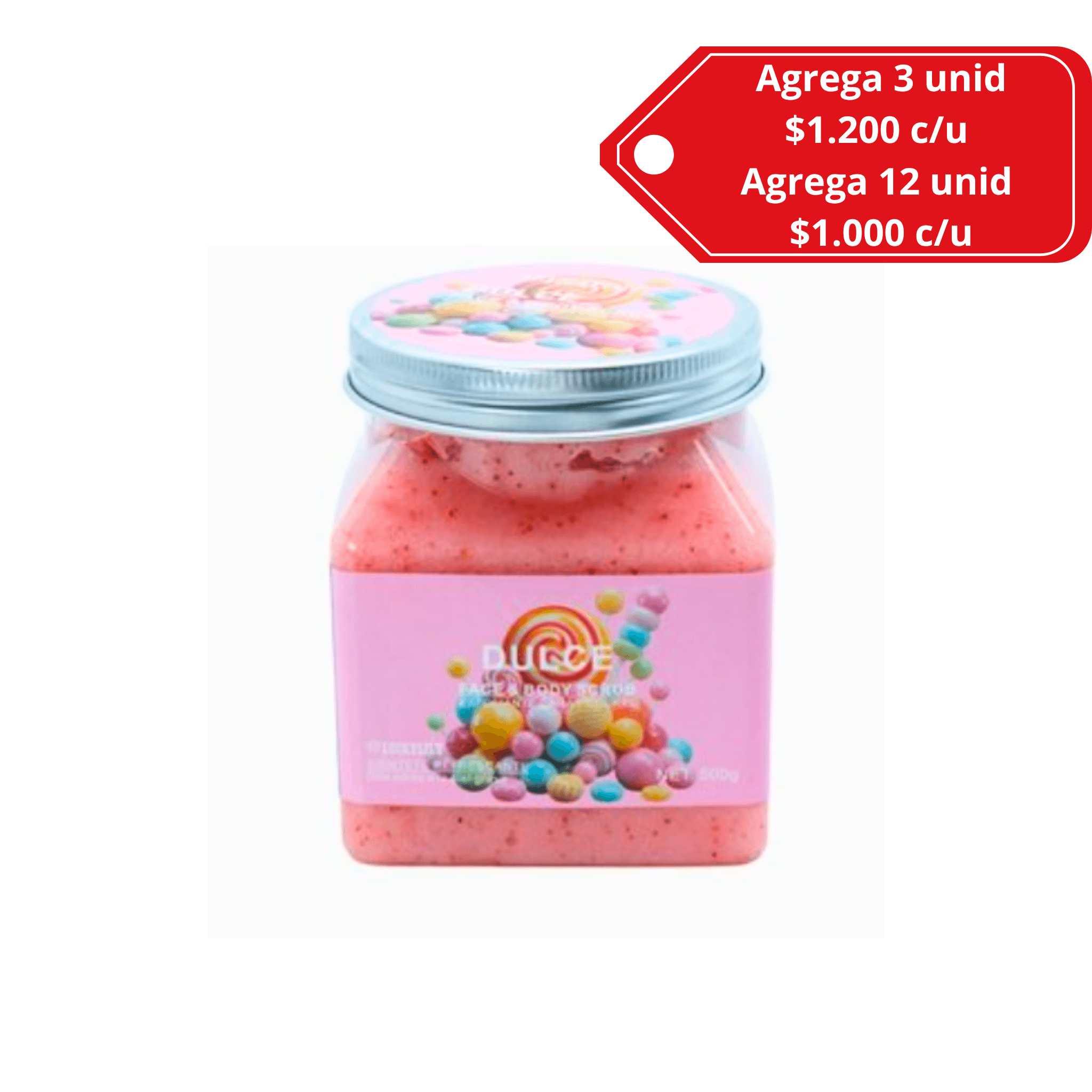 Exfoliante corporal dulce