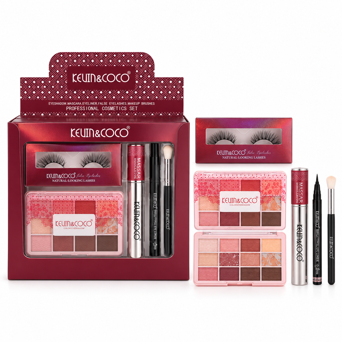 Kevin&Coco- Set de maquillaje 💄 5 piezas