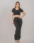Jeans negro flare Paradise