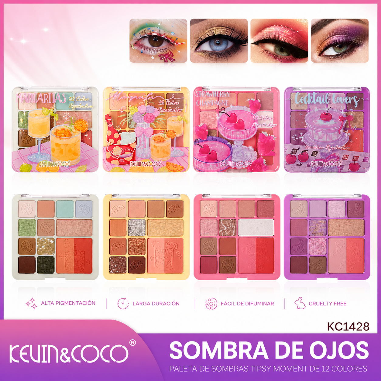 Kevin&Coco- Sombra de ojos + Rubor