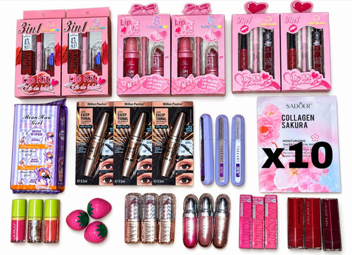 Box 60 piezas de maquillaje 💄
