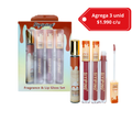 Set de 3 labiales + perfume dupe Lattafa