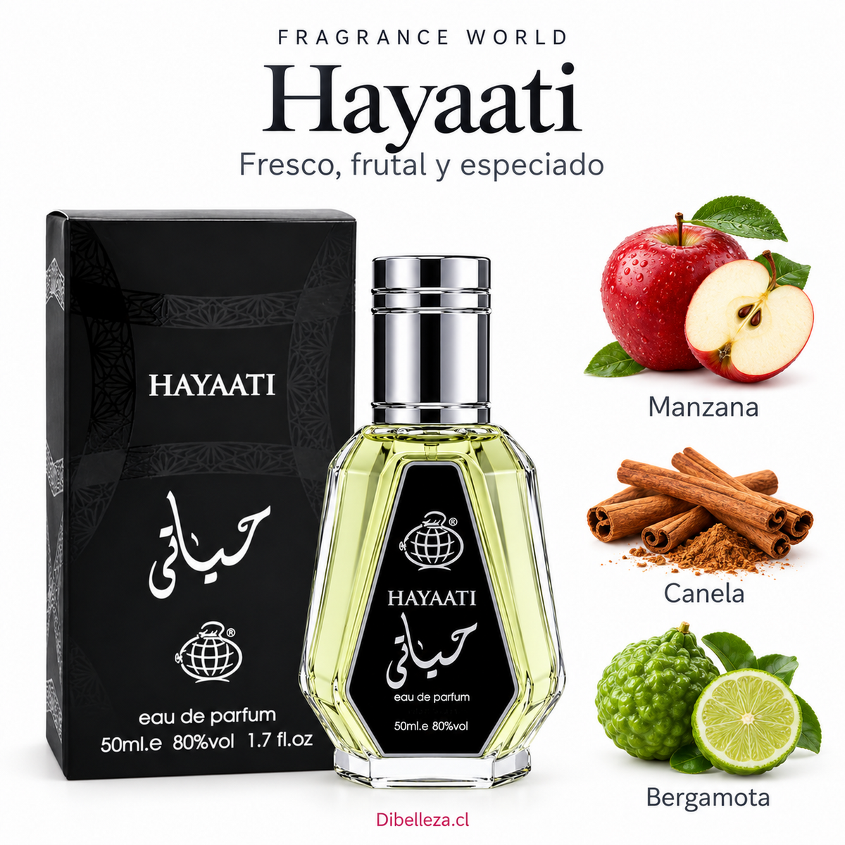 Perfume de Dubai 15- 20% de aceite Fragance World 50 ml