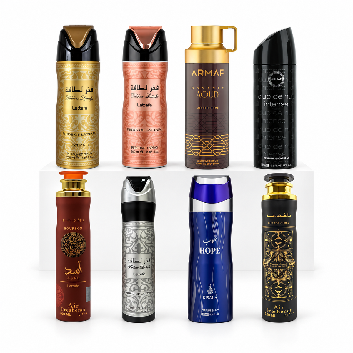 Box 8 Spray desodorante hombres
