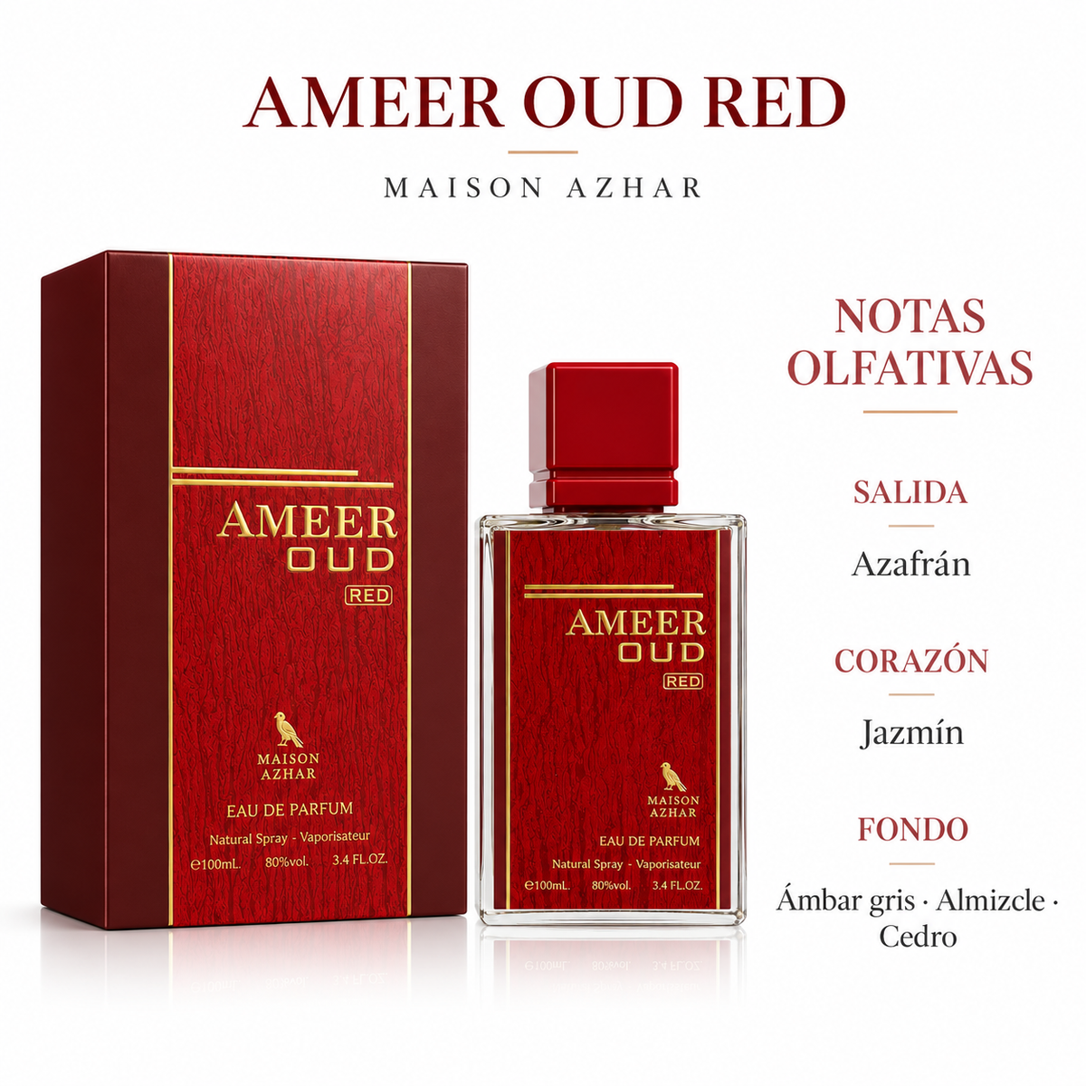 MAISON AZHAR - perfume Amber oud Rouge