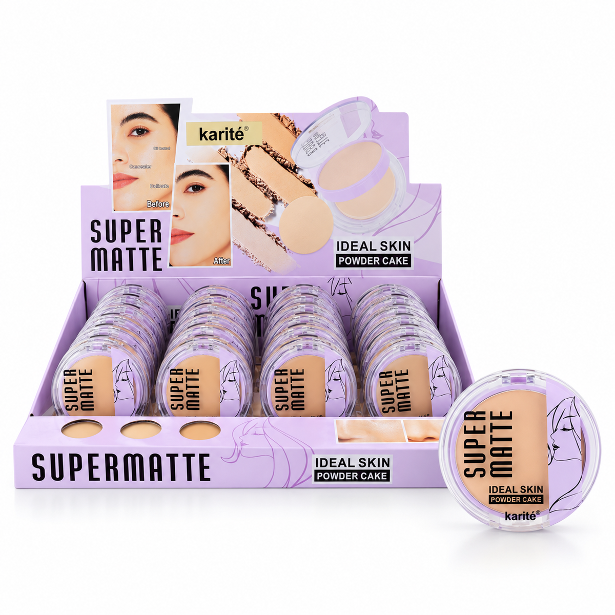 Polvo compacto super Stay Dupe Maybelline