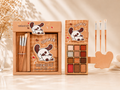 Kevin&Coco- Paleta de sombras 12 colores+ Brochas