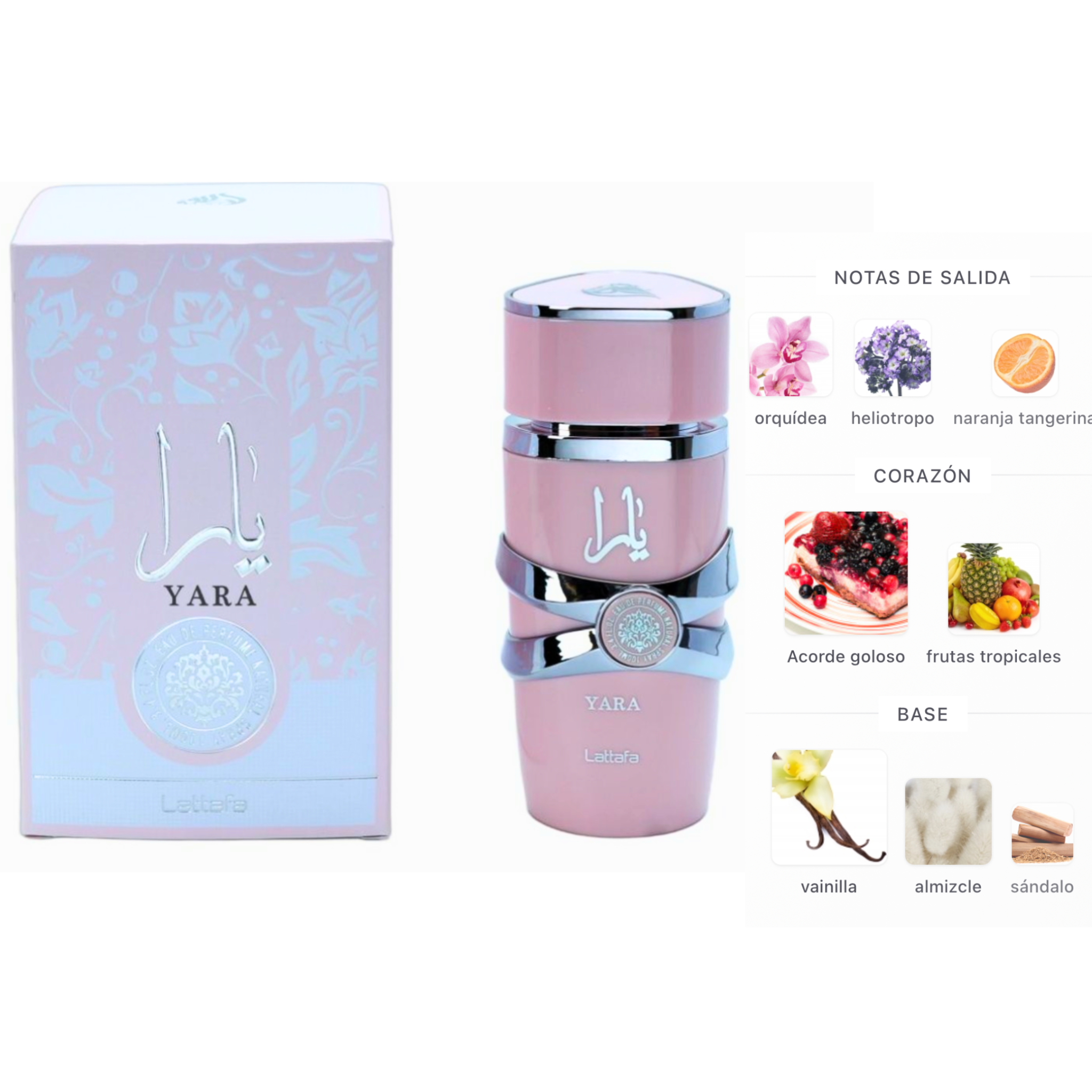 Yara Lattafa calidad G5