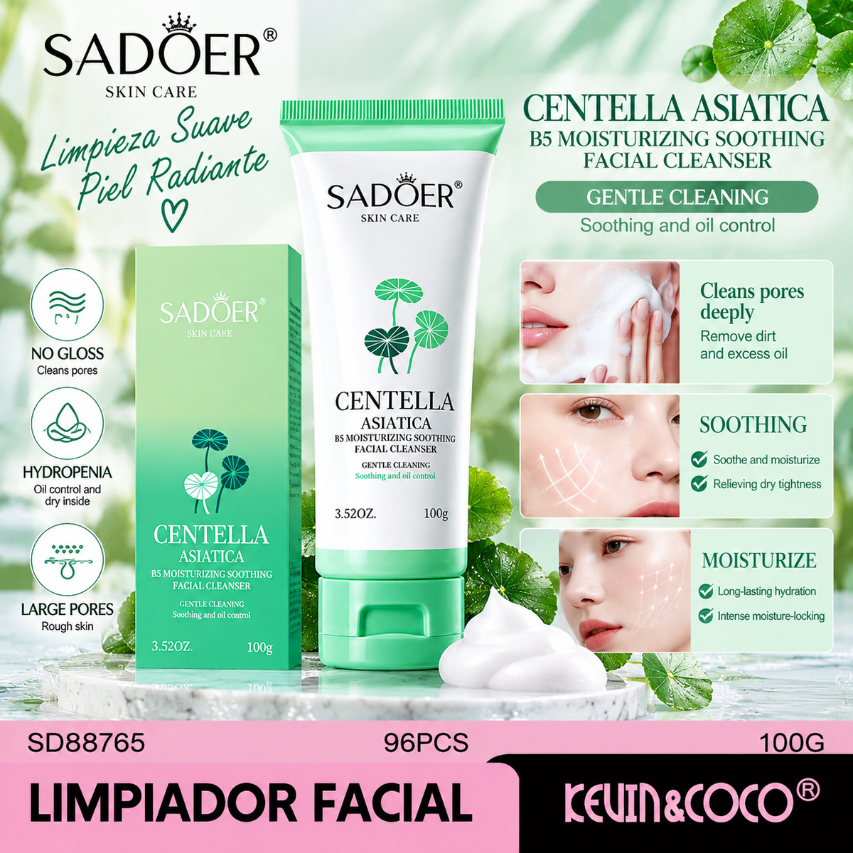 SADOER- limpiador de Centella Asiática