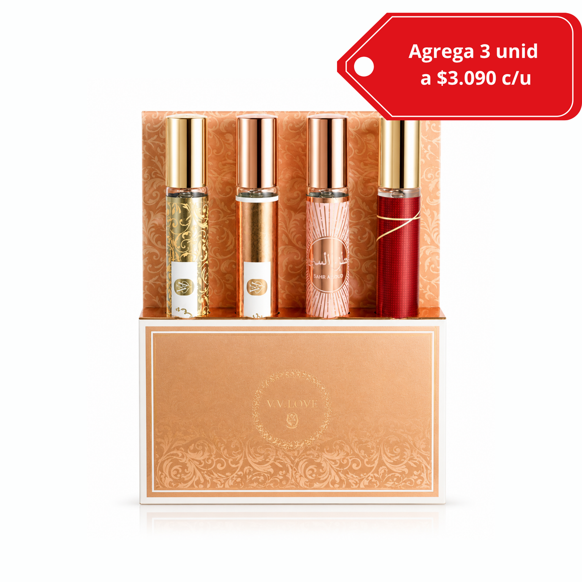 Set de 4 perfumes de bolsos