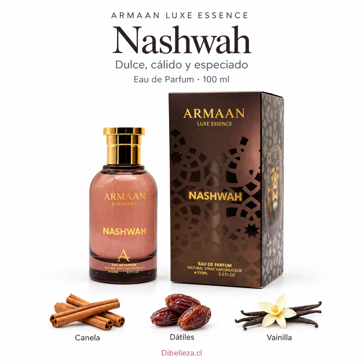 Perfume Armaan inspirado en Khamrah de Lattafa 100 ml