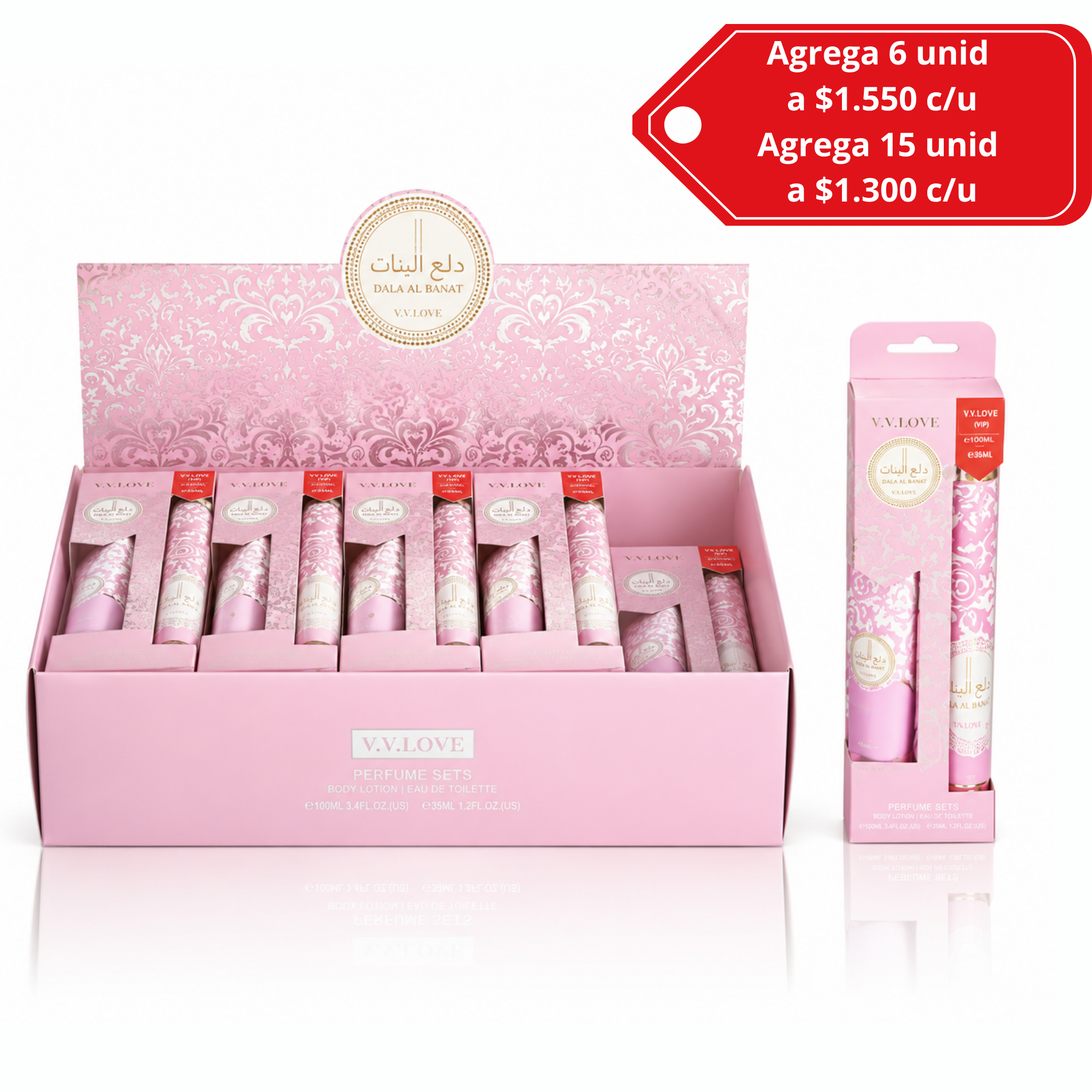 Set de perfume+ crema de manos Yara Lattafa