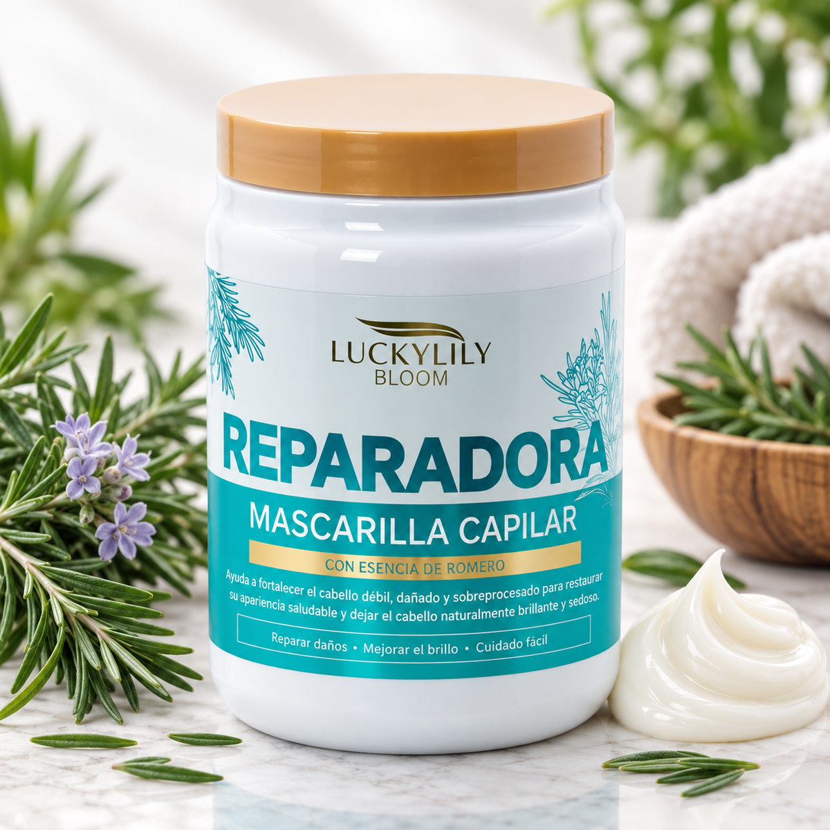 Mascarilla capilar extracto de Romero 1000 ml