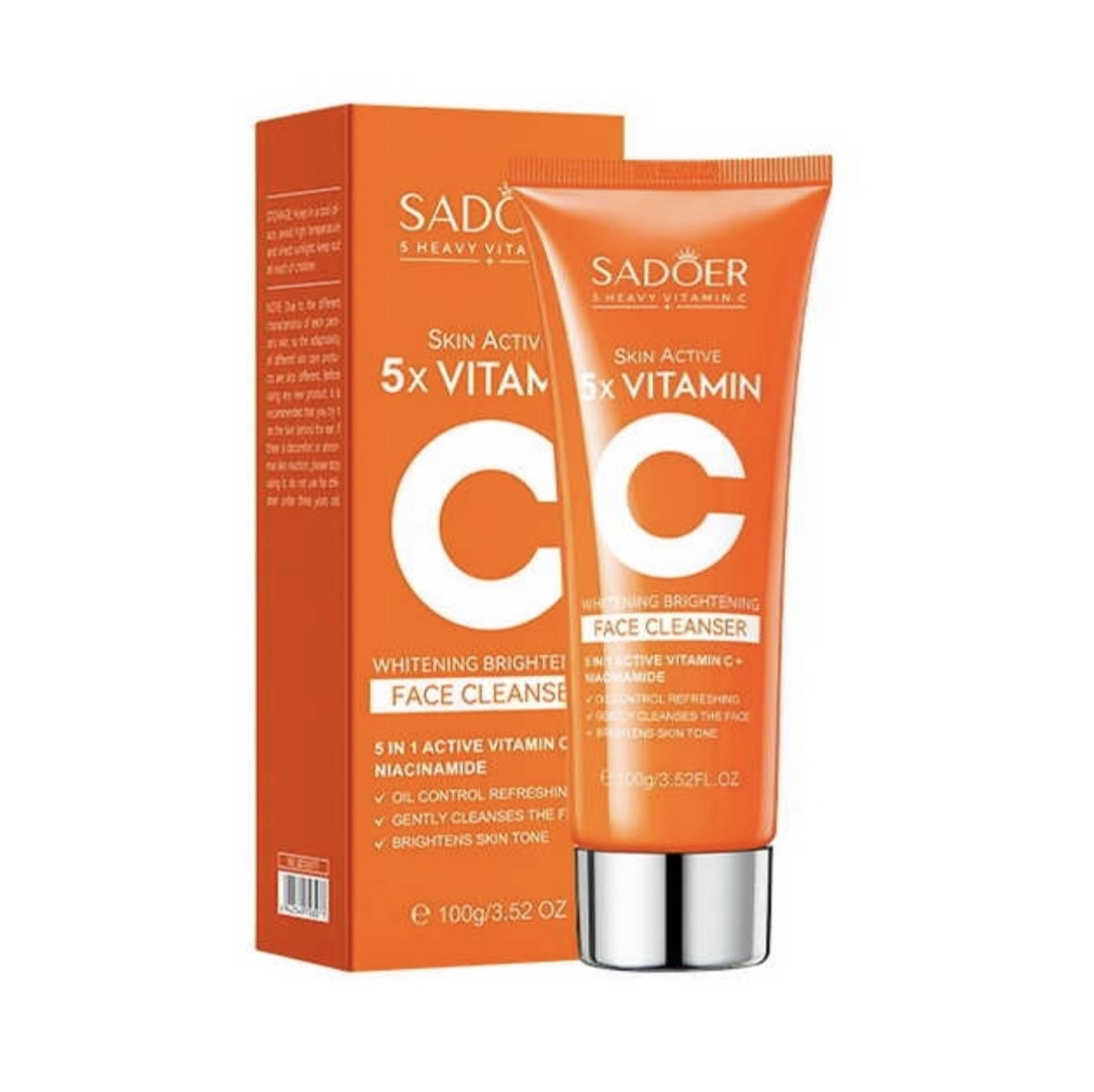 SADOER- limpiador facial de Vitamina C 100 g