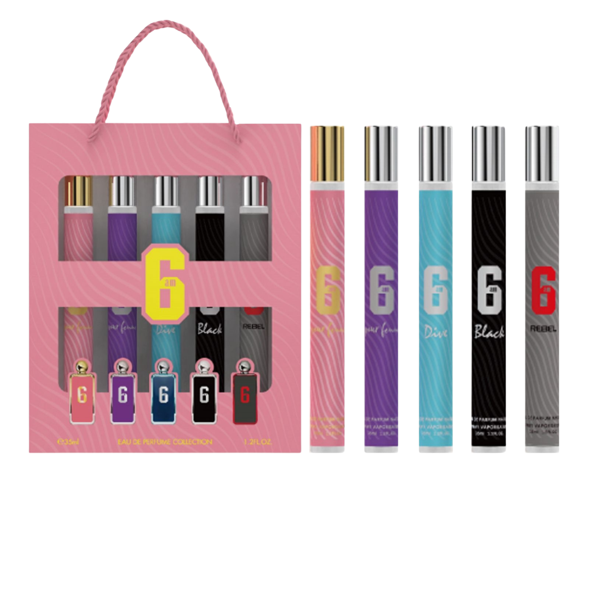 Set de 5 perfumes 9 pm
