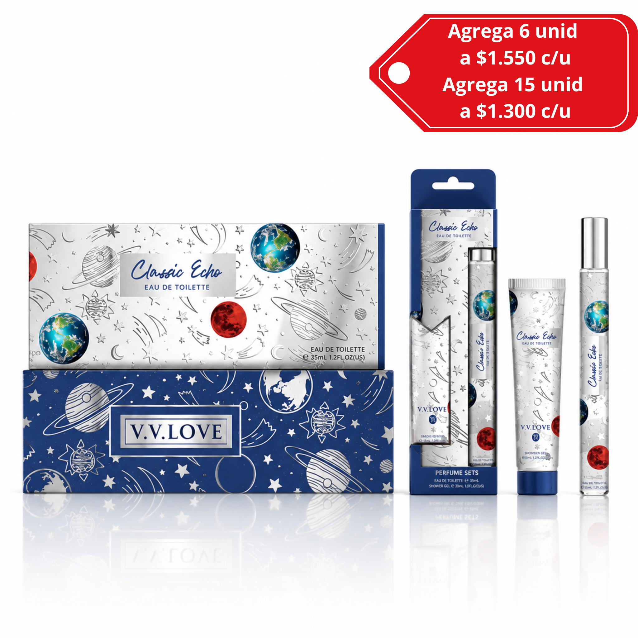 Set de perfume+ crema de manos Universe Lattafa