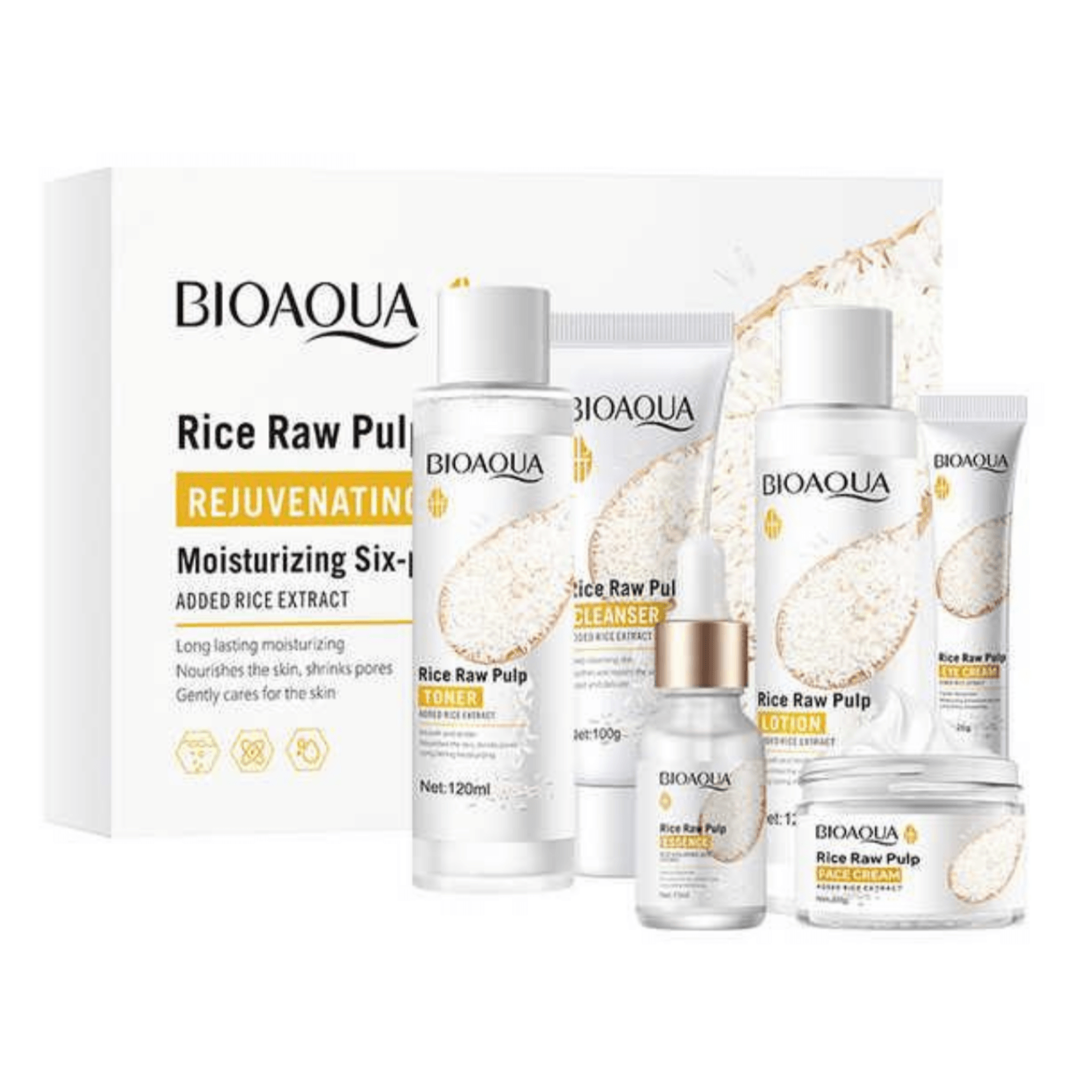 Set de skincare de Arroz
