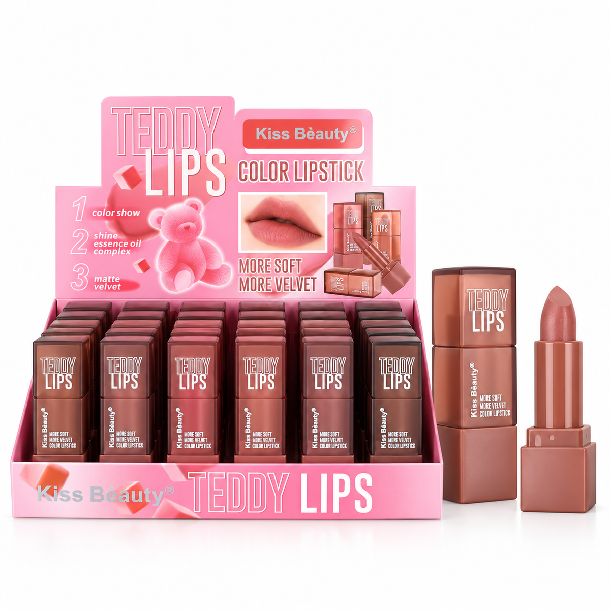 Lipstick dupe Teddy Maybelline