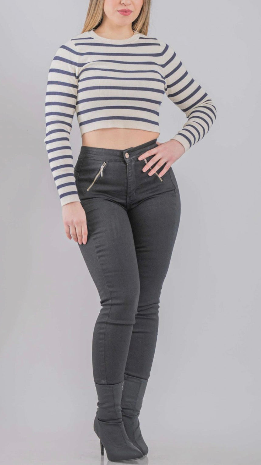 Jeans negro skinny Paradise