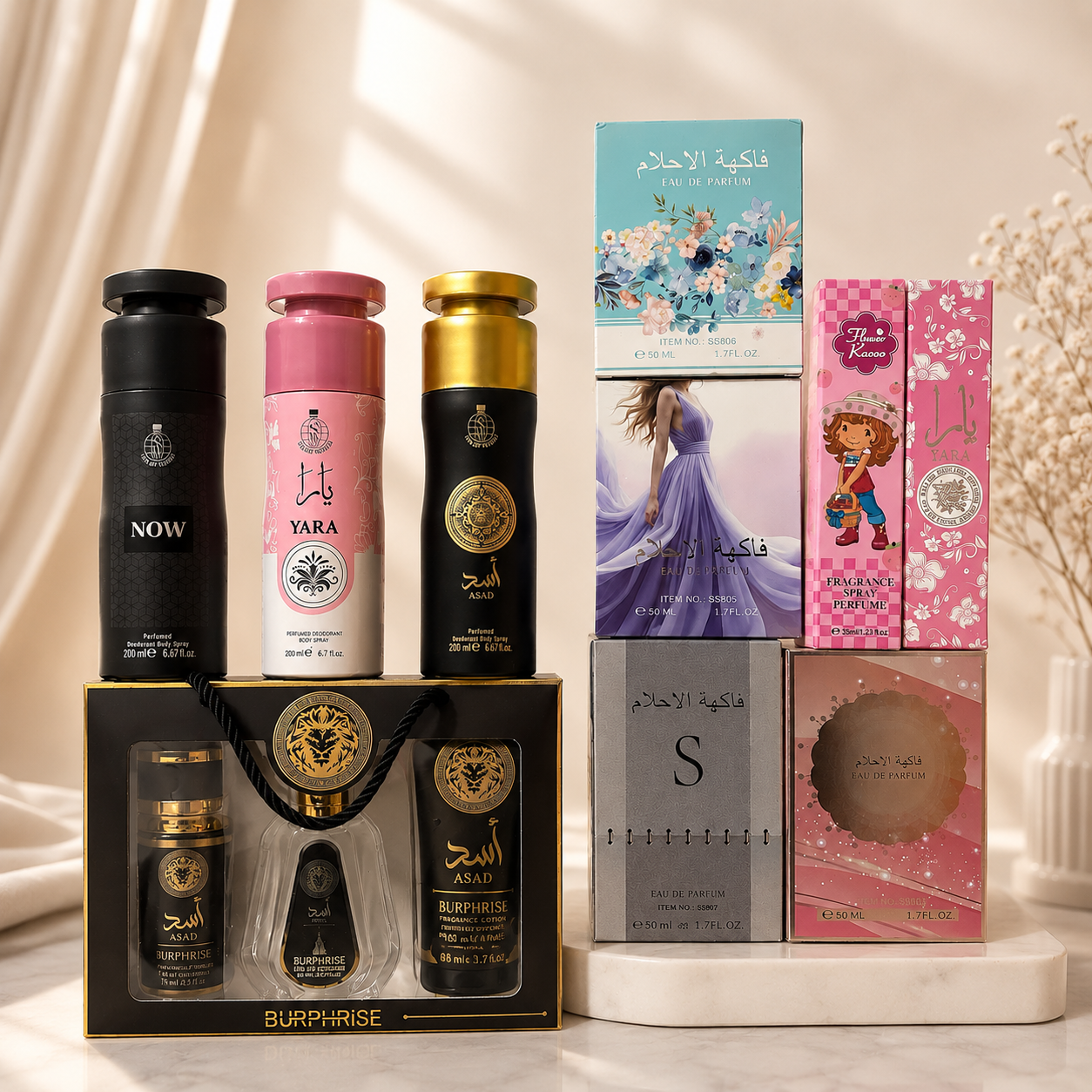 Box 10 perfumes surtidos
