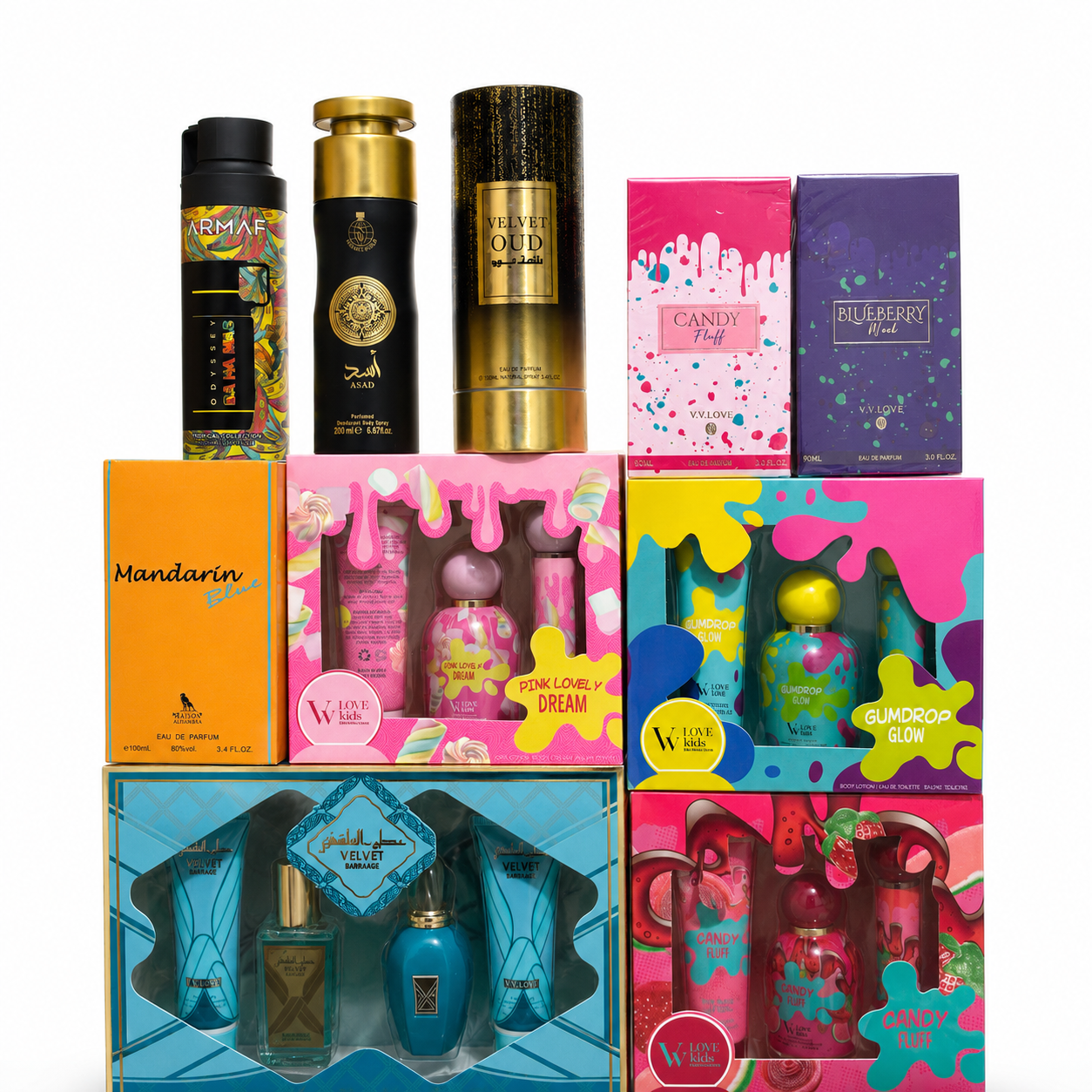 Box 10 perfumes