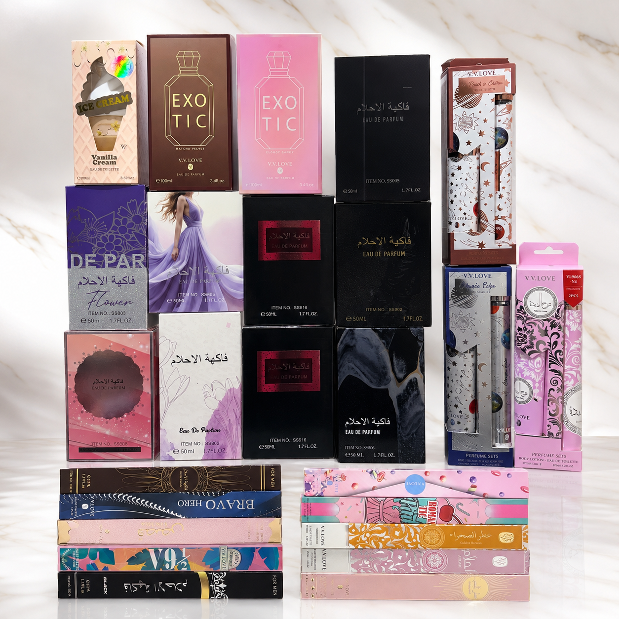 Box 25 perfumes mixtos