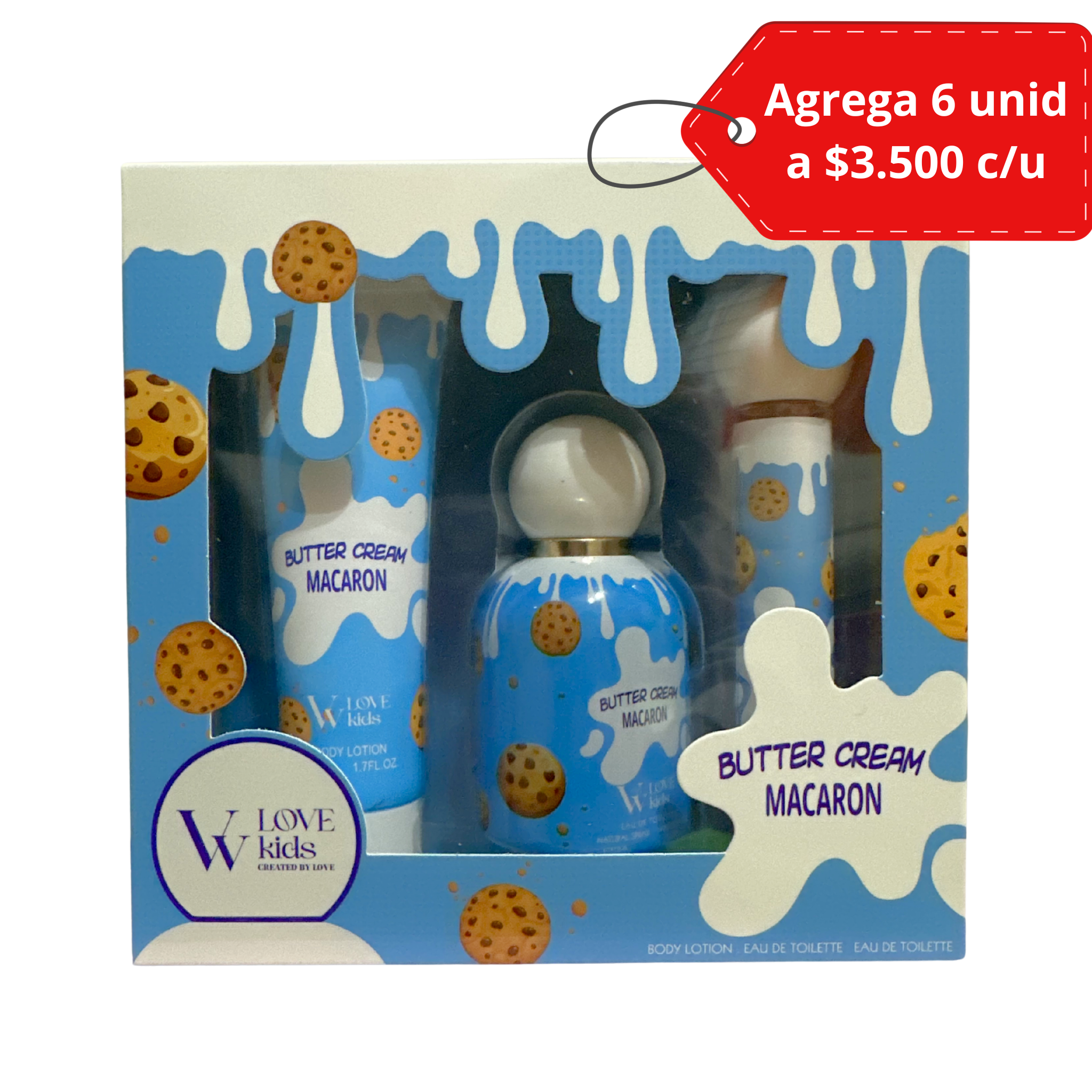 Set 3 piezas tipo Tubbies