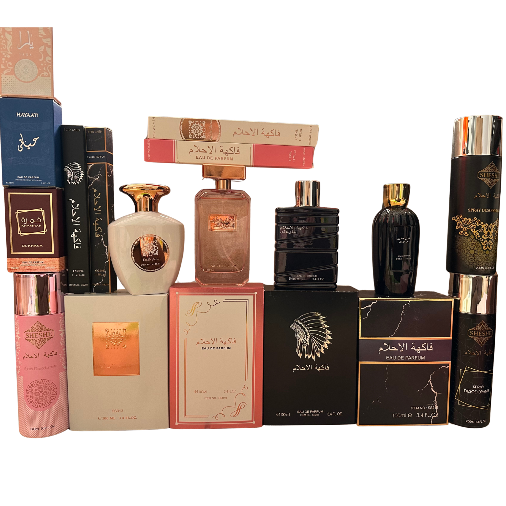Box 14 unidades de perfumes surtidos