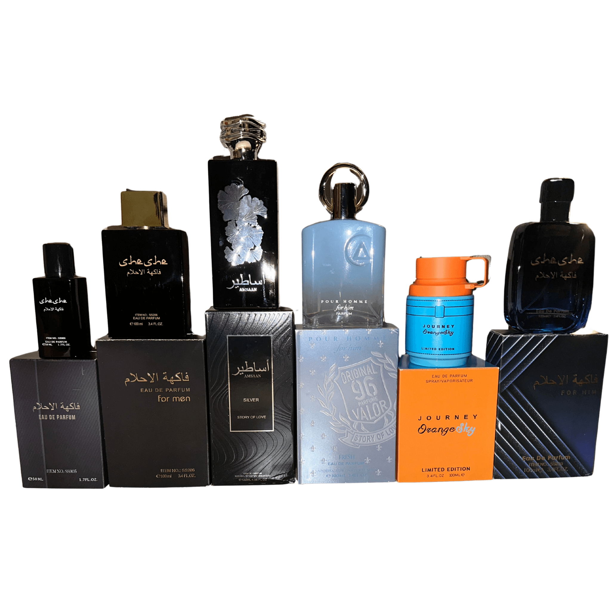 6 Perfumes árabes de varón
