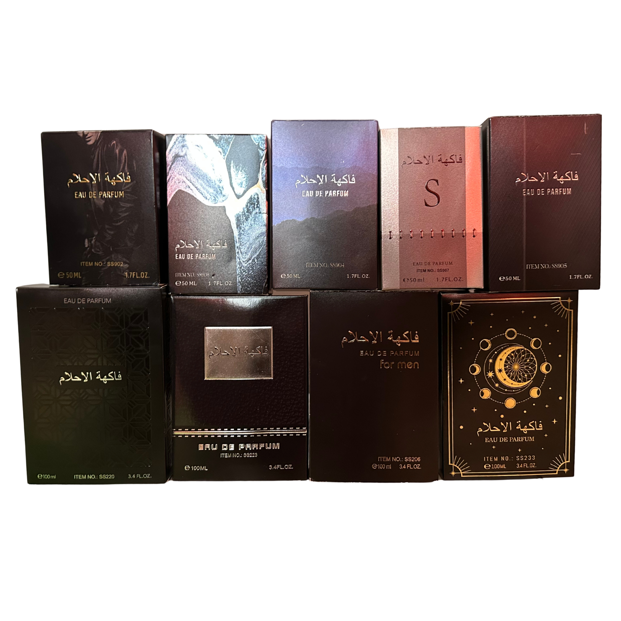 Box 9 perfumes de varón