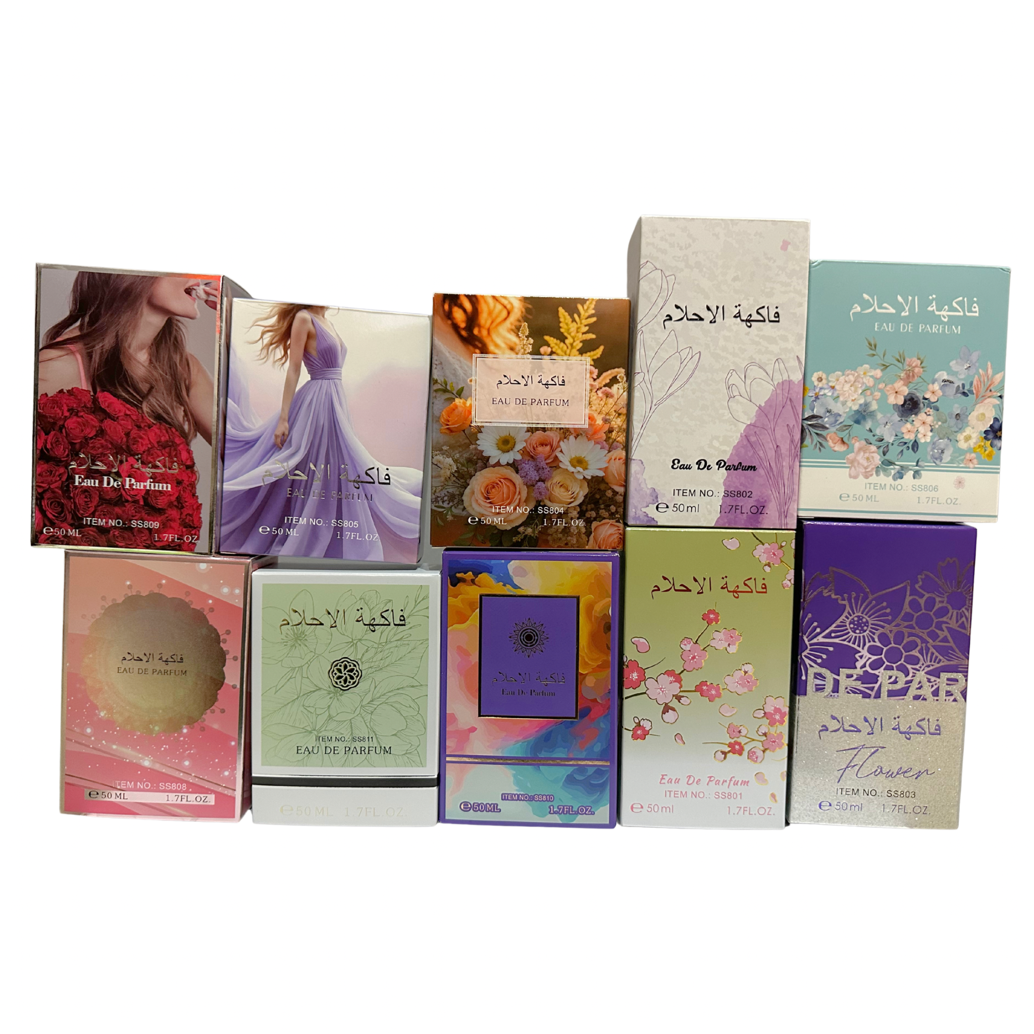 Box 10 perfumes mujeres