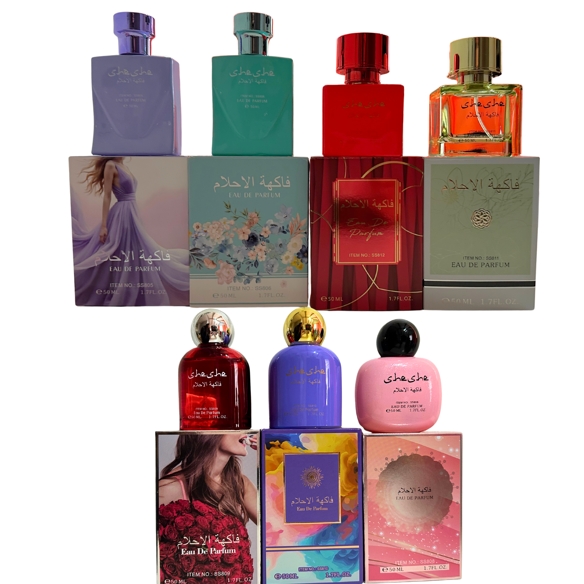 Box 7 perfumes de mujer