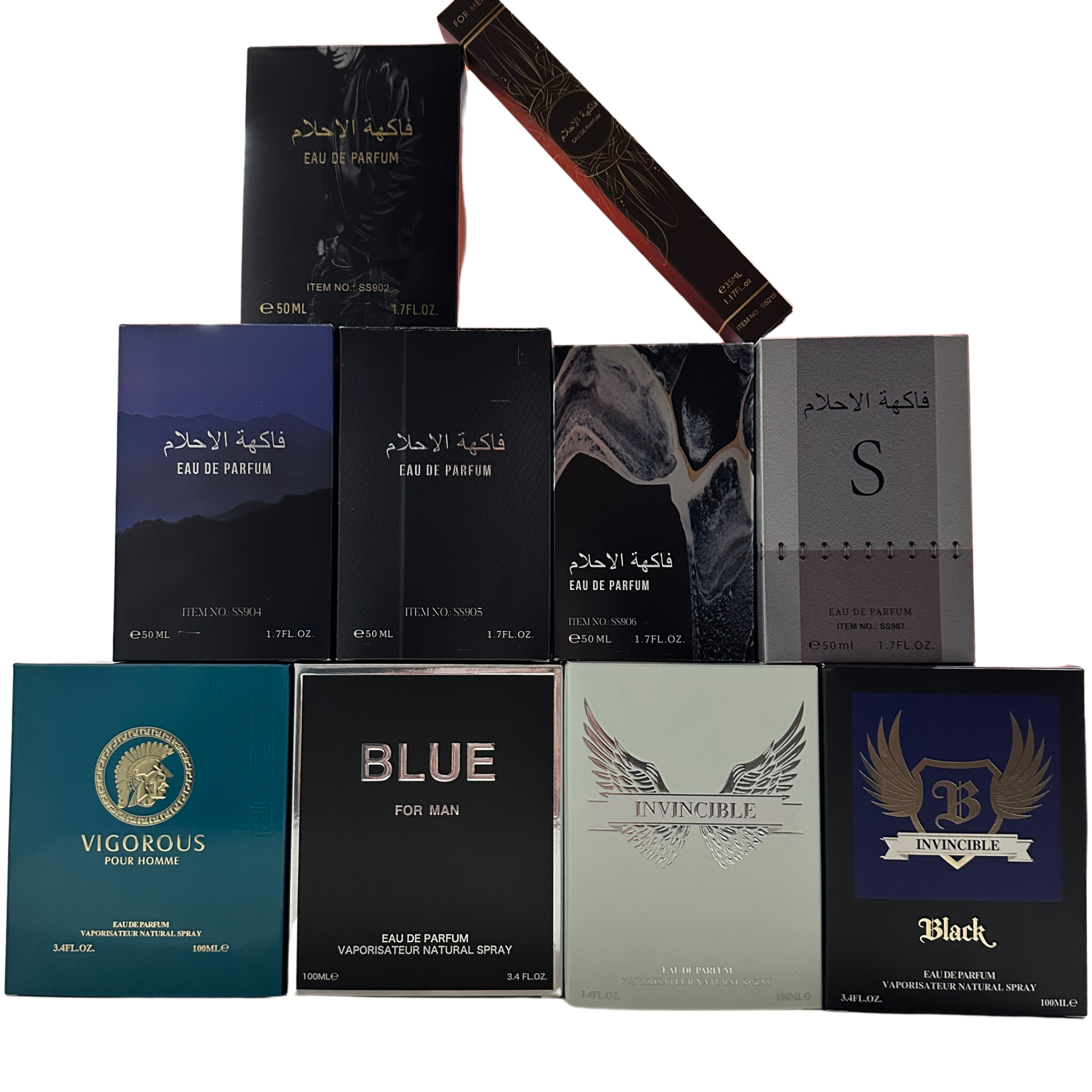 Box 10 perfumes