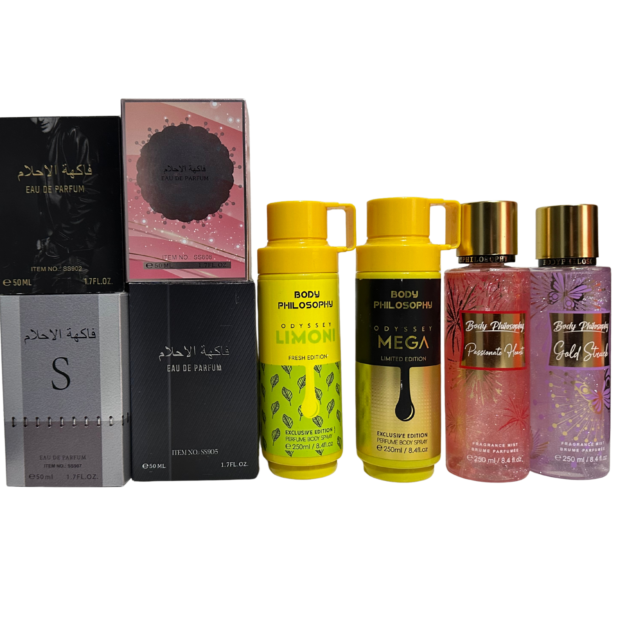 Box 8 perfumes surtidos