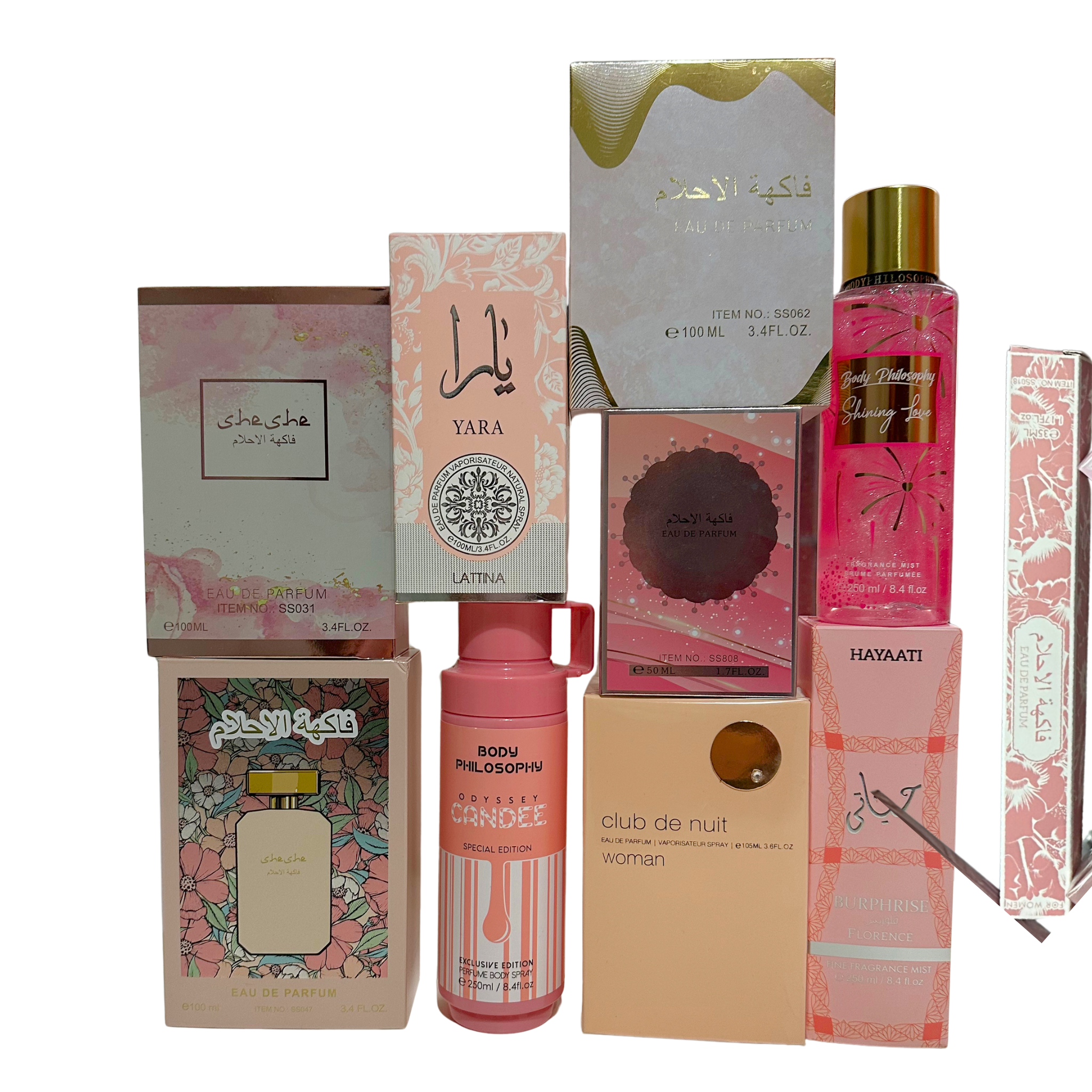 Box 10 perfumes mujer