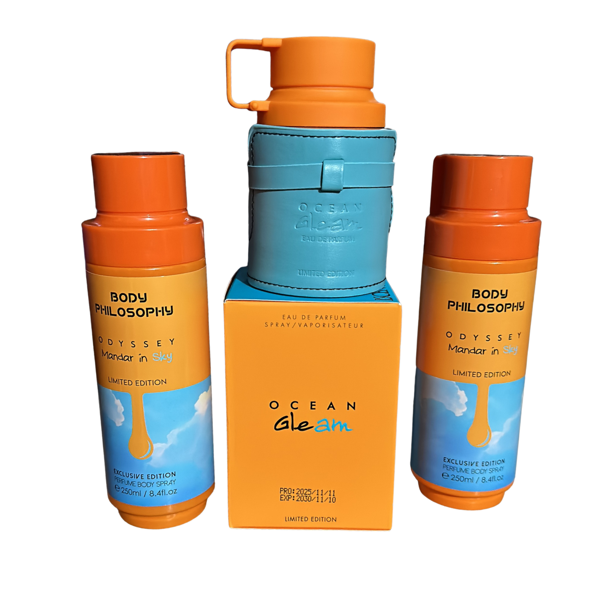 Box 3 perfumes ocean gleam