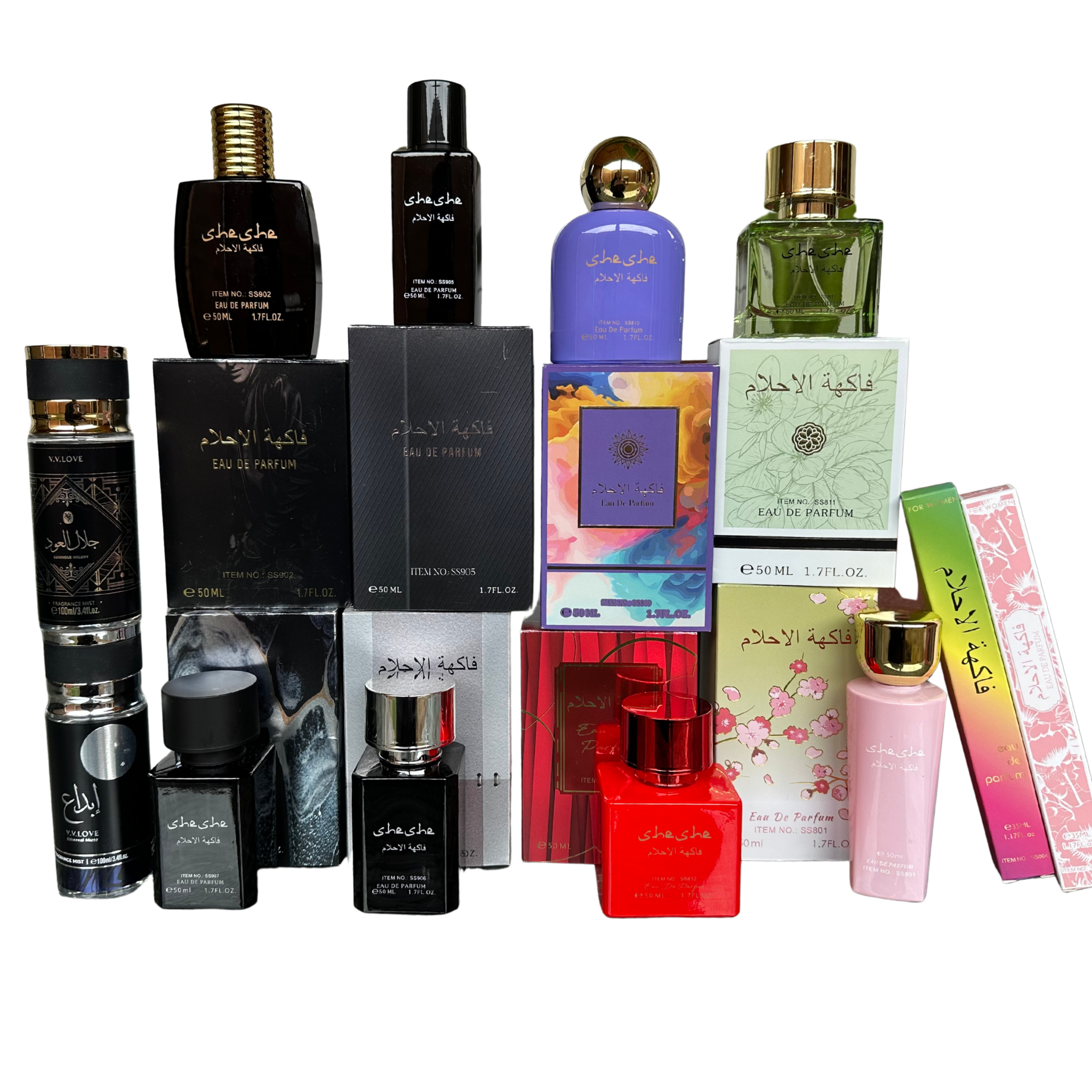 Box 12 perfumes árabes surtidos
