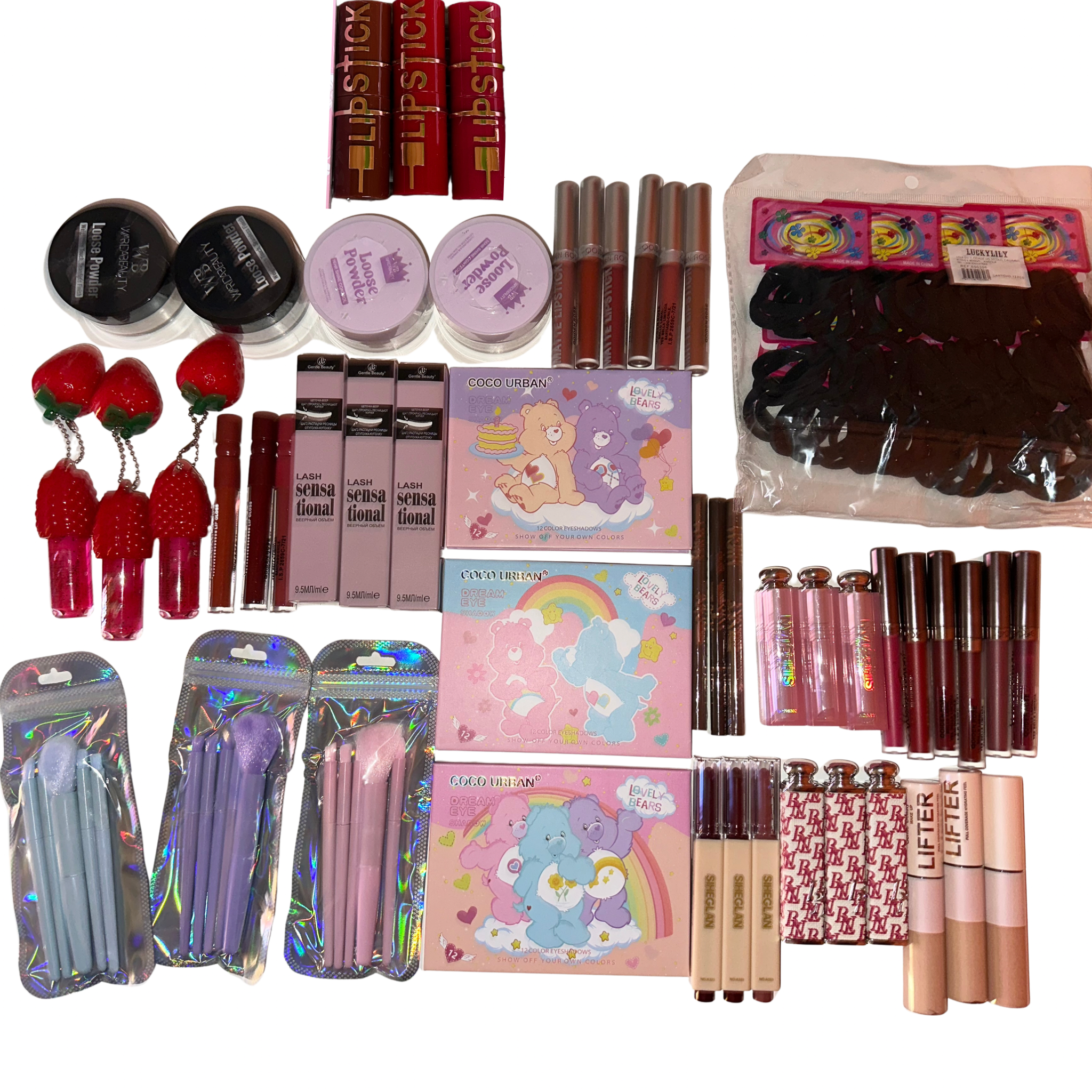 Box 61 unidades de maquillaje