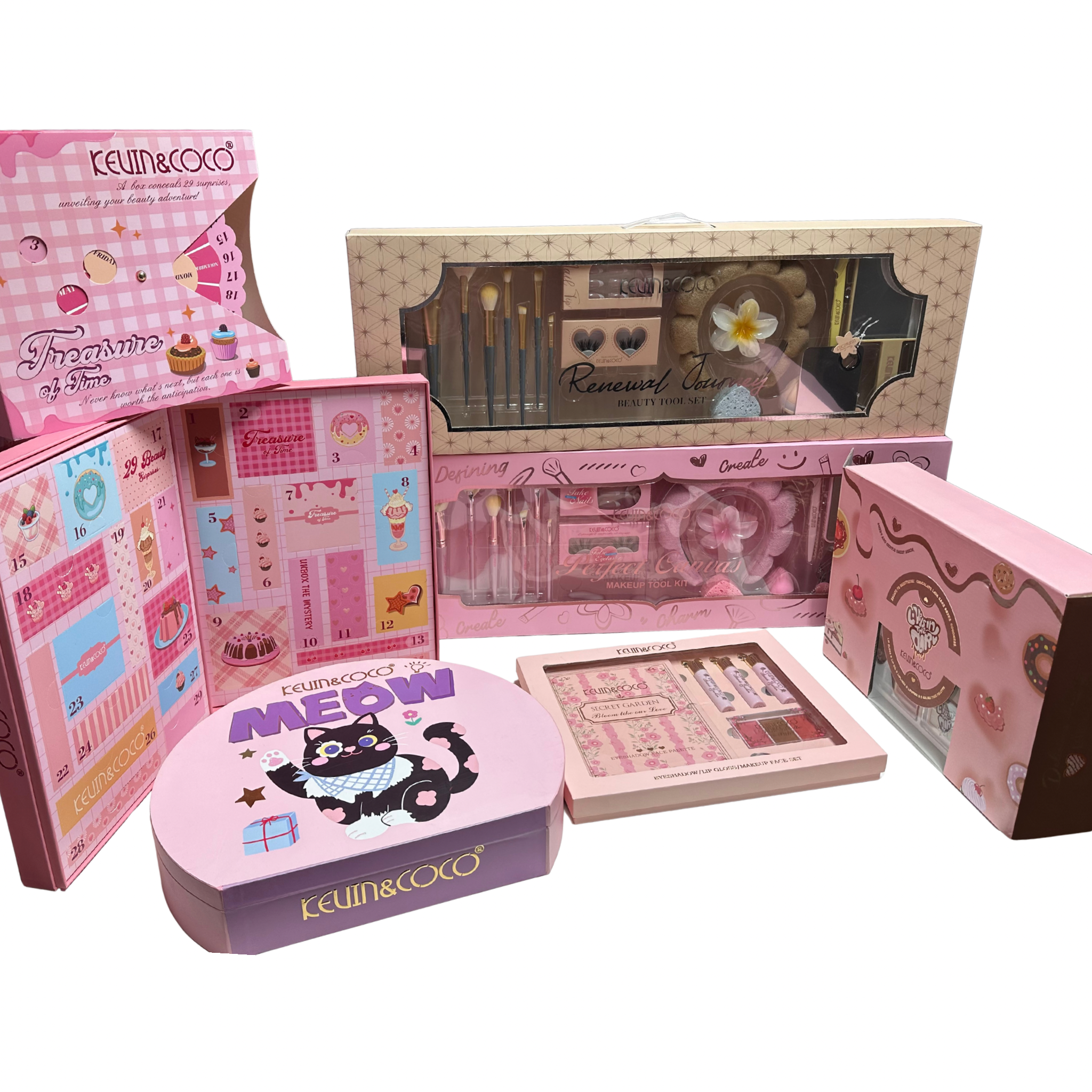 Box maletas de maquillaje Kevin y coco 6