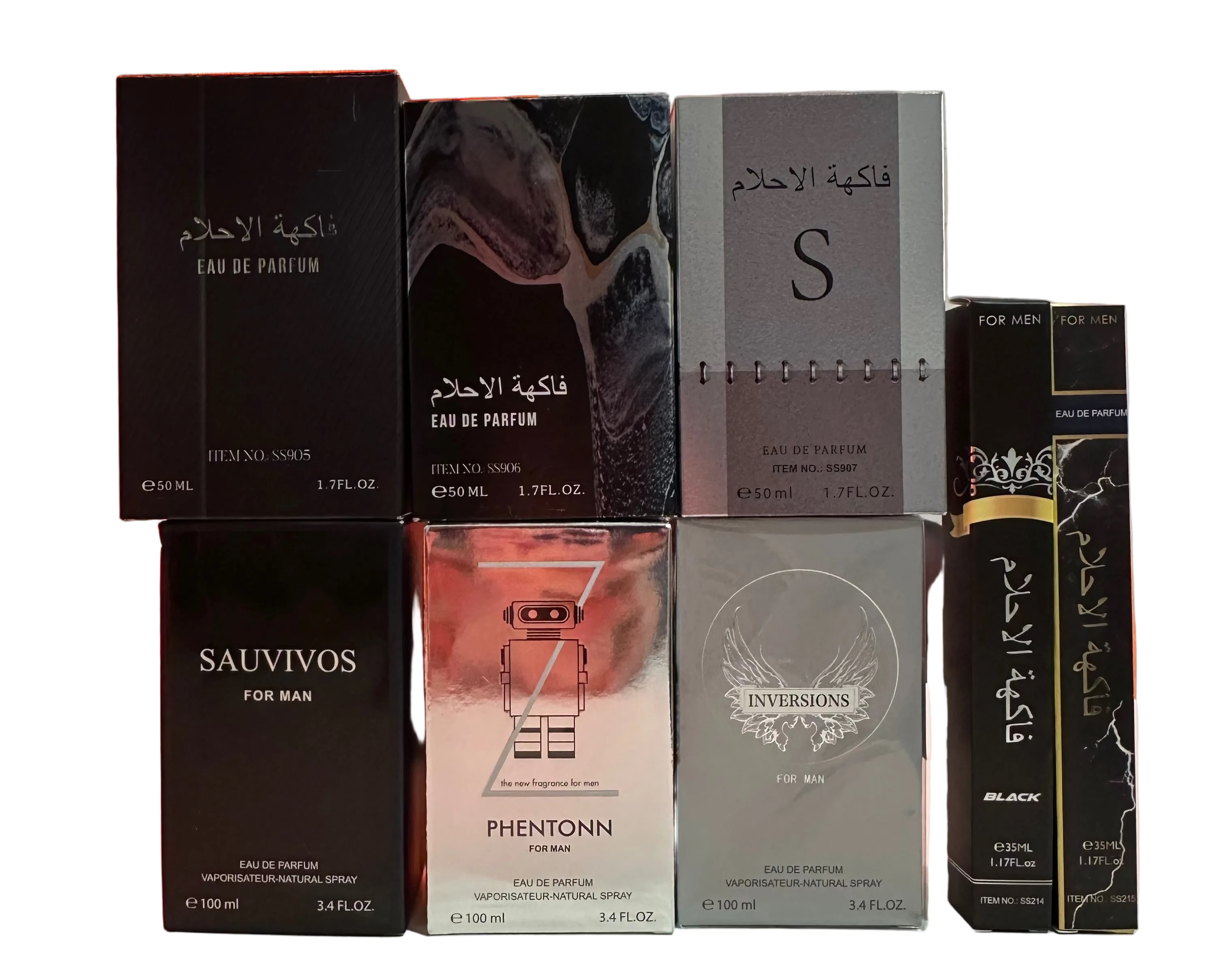 Box 8 perfumes de varón