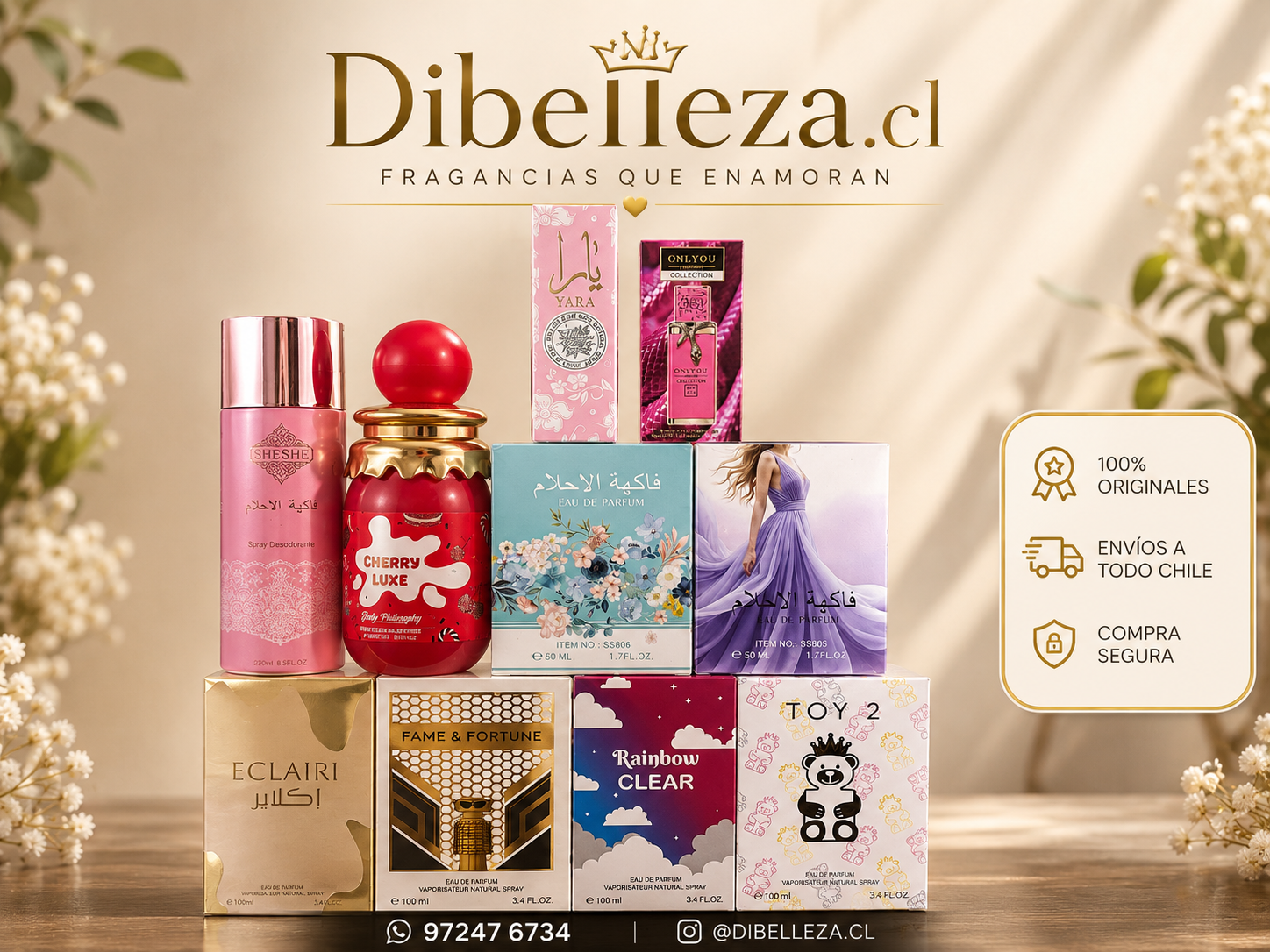 Box 10 perfumes de mujer