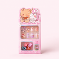 Set de uñas + mini pinches para niñas