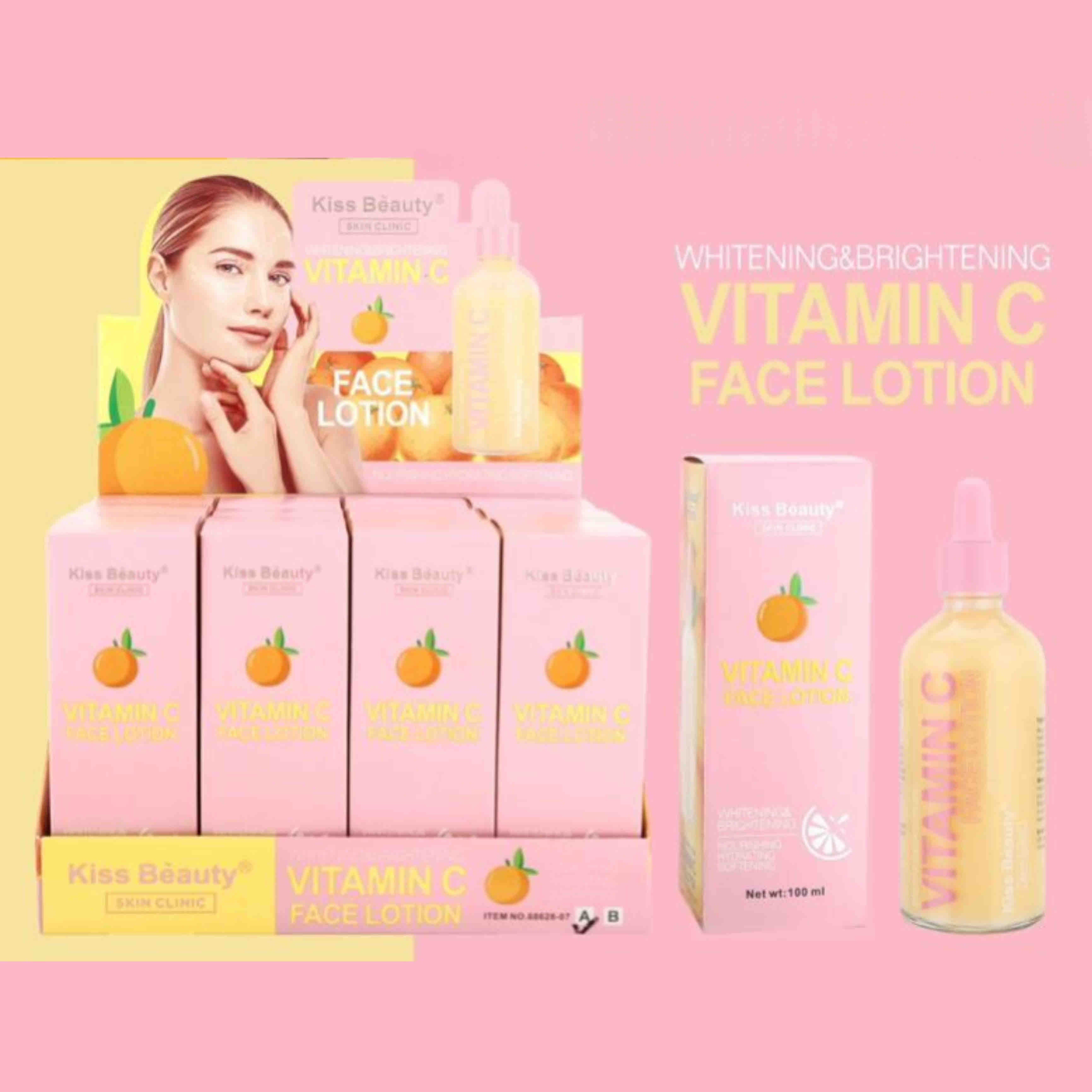 Kiss Beauty- Loción Facial de Vitamina C