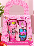 Set de Crema de manos + Lip Gloss + Balsamo Labial Gourmand
